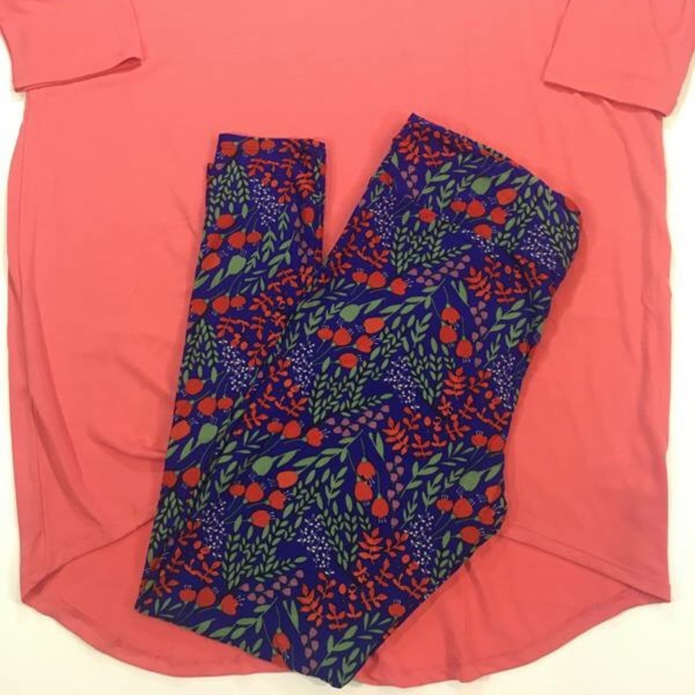 NWT Fall floral TC Leggings!